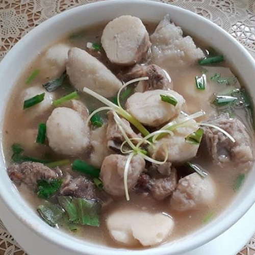 DÚI NẤU KHOAI SỌ